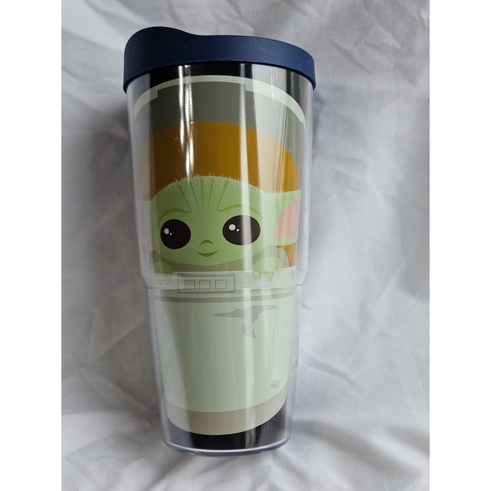 Tervis Grogu Tumbler The Mandalorian Baby Yoda The Child Hover Pod Pram 24oz
